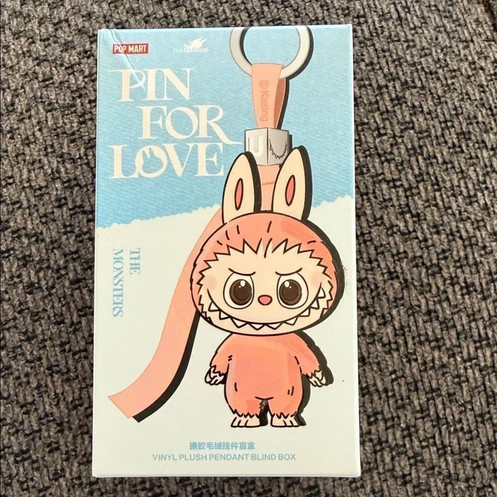 NWT Labubu Popmart Pin For Love Y